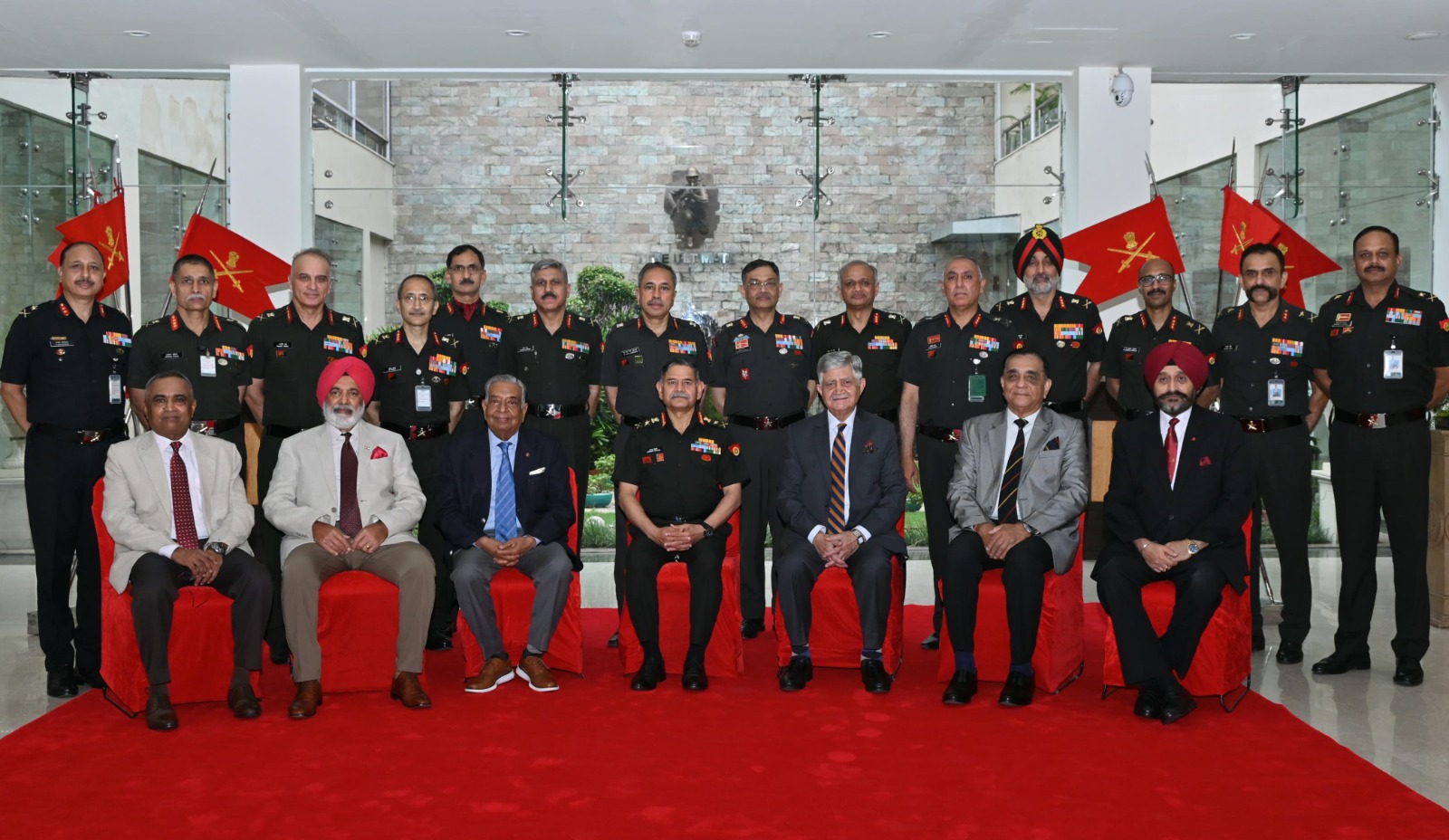 Indian Army Strengthens Coordination with Former Chiefs of the Army Staff